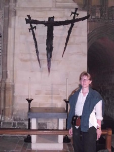 Mahnmal fuer den Maertyrer St. Thomas Becket in der Kathedrale von Canterbury